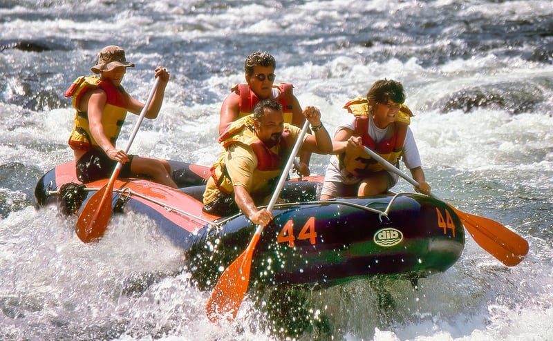 White Water Rafting Through Wild Rapids